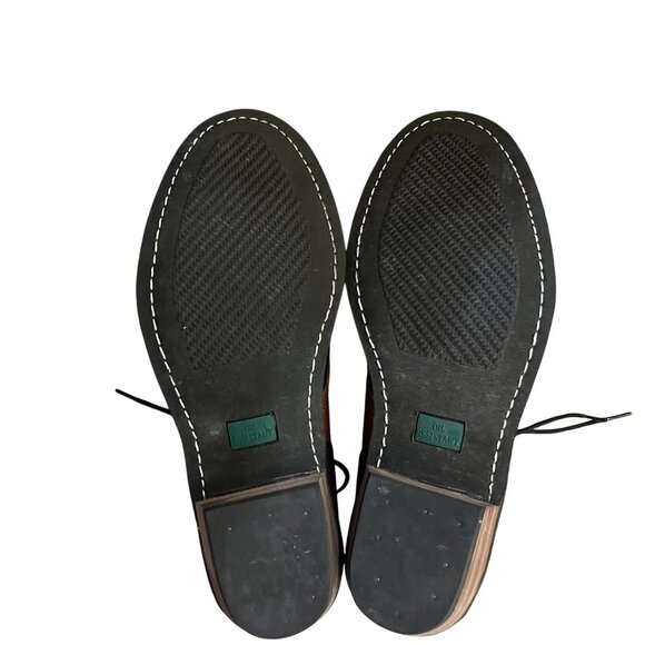 Ad Tec Packer Work Boots Mens 11 Used Oil Tanned Leather 9” Western - Picture 8 of 16